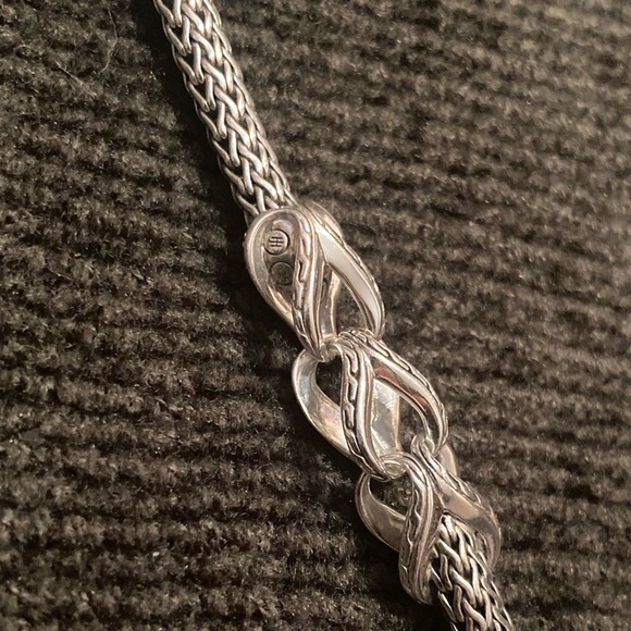 John Hardy Classic Chain Asli Bracelet with Pave diamonds - Picture 5 of 8